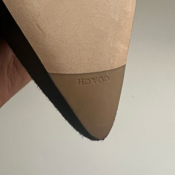 Coach Skyler Ankle Bootie With Tea Rose Mesh Size 8 - Picture 12 of 15